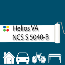 NCS S 5040-B антикорозійна глянцева грунт-емаль (вініл-акрилова) HELIOS VA - 1л