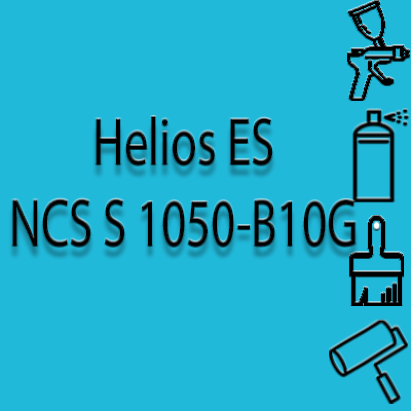 NCS S 1050-B10G глянцева 1К швидкосохнуча антикорозійна емаль Helios ES - 1л