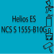 NCS S 1555-B10G глянцева 1К швидкосохнуча антикорозійна емаль Helios ES - 1л