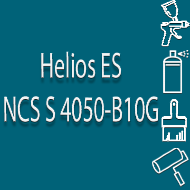 NCS S 4050-B10G глянцева 1К швидкосохнуча антикорозійна емаль Helios ES - 1л