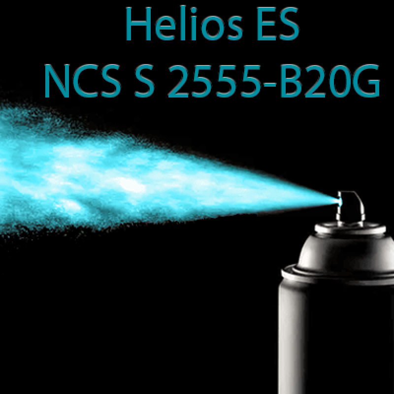 NCS S 2555-B20G аерозольна глянцева 1К швидкосохнуча антикорозійна емаль Helios ES - 400мл