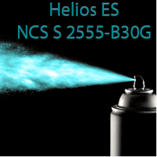 NCS S 2555-B30G аерозольна глянцева 1К швидкосохнуча антикорозійна емаль Helios ES - 400мл
