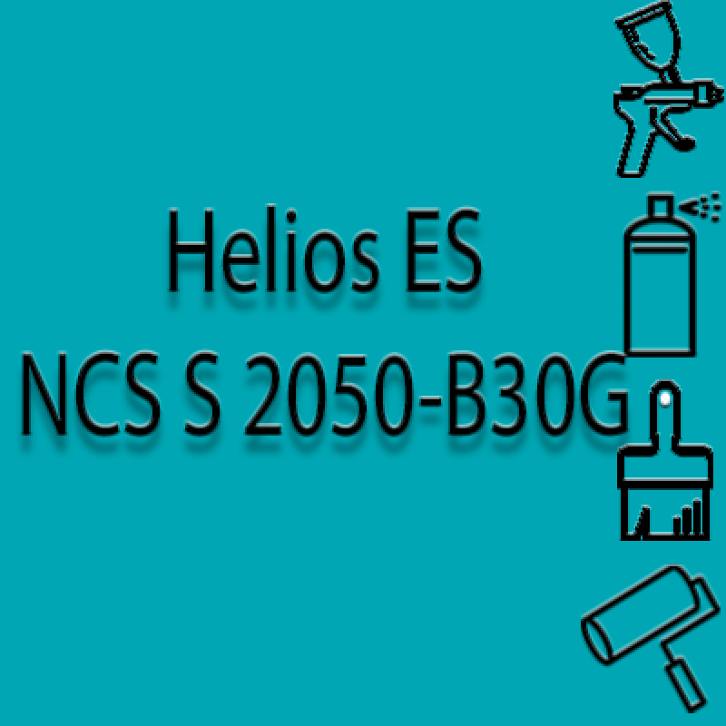 NCS S 2050-B30G глянцева 1К швидкосохнуча антикорозійна емаль Helios ES - 1л