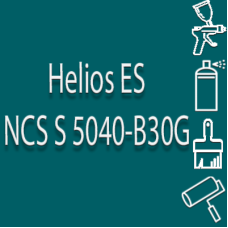 NCS S 5040-B30G глянцева 1К швидкосохнуча антикорозійна емаль Helios ES - 1л