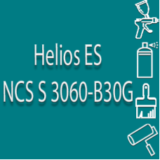 NCS S 3060-B30G глянцева 1К швидкосохнуча антикорозійна емаль Helios ES - 1л