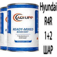Hyundai R4R FIERY RED PRL. базова автоемаль ADI UPP - 1.6л. Комплект 1+2 шар.