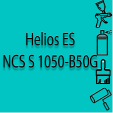 NCS S 1050-B50G глянцева 1К швидкосохнуча антикорозійна емаль Helios ES - 1л