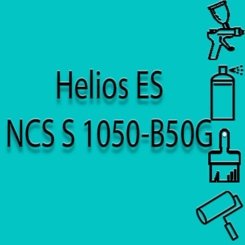 NCS S 1050-B50G глянцева 1К швидкосохнуча антикорозійна емаль Helios ES - 1л