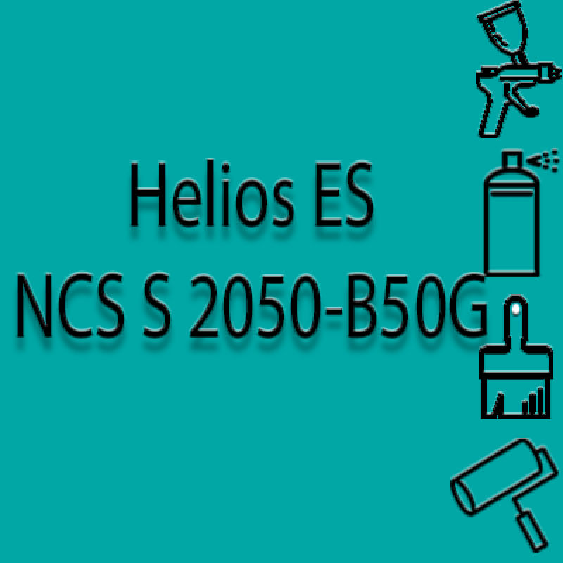 NCS S 2050-B50G глянцева 1К швидкосохнуча антикорозійна емаль Helios ES - 1л