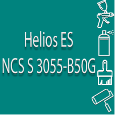 NCS S 3055-B50G глянцева 1К швидкосохнуча антикорозійна емаль Helios ES - 1л