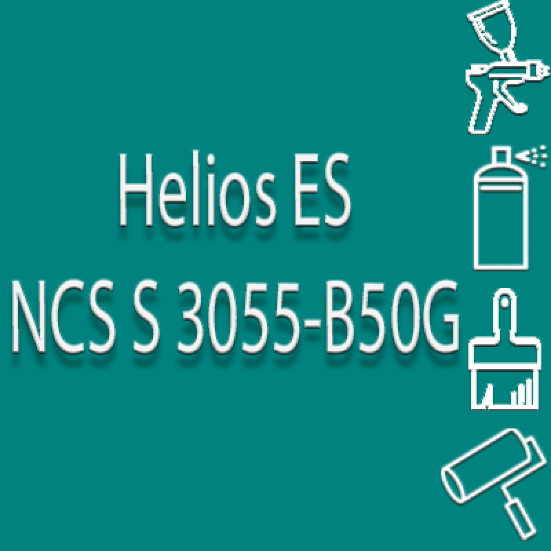 NCS S 3055-B50G глянцева 1К швидкосохнуча антикорозійна емаль Helios ES - 1л NCS S 3055-B50G глянцева 1К швидкосохнуча антикорозійна емаль Helios ES - 1л