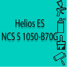 NCS S 1050-B70G глянцева 1К швидкосохнуча антикорозійна емаль Helios ES - 1л