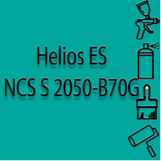 NCS S 2050-B70G глянцева 1К швидкосохнуча антикорозійна емаль Helios ES - 1л