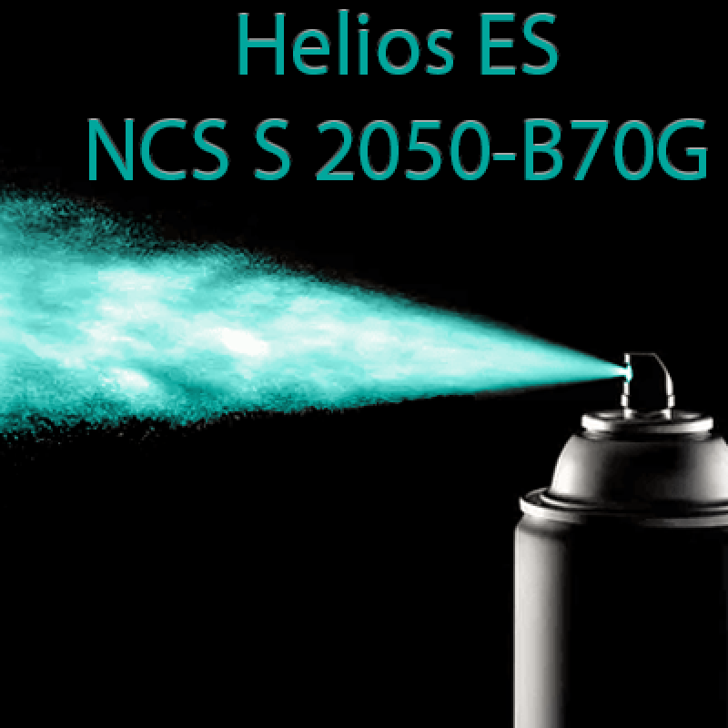 NCS S 2050-B70G аерозольна глянцева 1К швидкосохнуча антикорозійна емаль Helios ES - 400мл