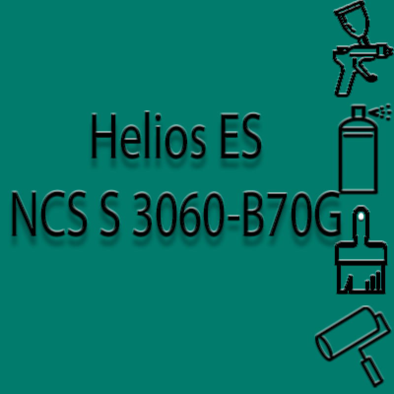 NCS S 3060-B70G глянцева 1К швидкосохнуча антикорозійна емаль Helios ES - 1л NCS S 3060-B70G глянцева 1К швидкосохнуча антикорозійна емаль Helios ES - 1л