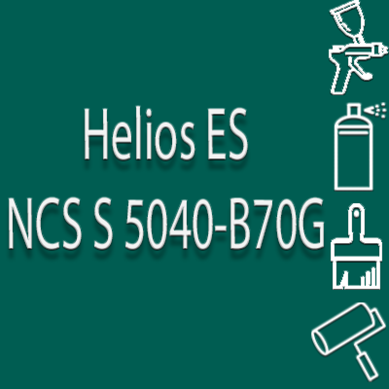 NCS S 5040-B70G глянцева 1К швидкосохнуча антикорозійна емаль Helios ES - 1л