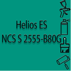NCS S 2555-B80G глянцева 1К швидкосохнуча антикорозійна емаль Helios ES - 1л