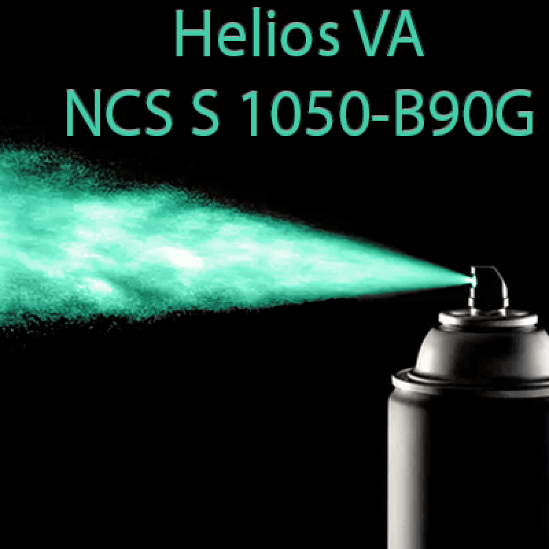NCS S 1050-B90G аерозольна антикорозійна глянцева грунт-емаль (вініл-акрилова) HELIOS VA - 400м