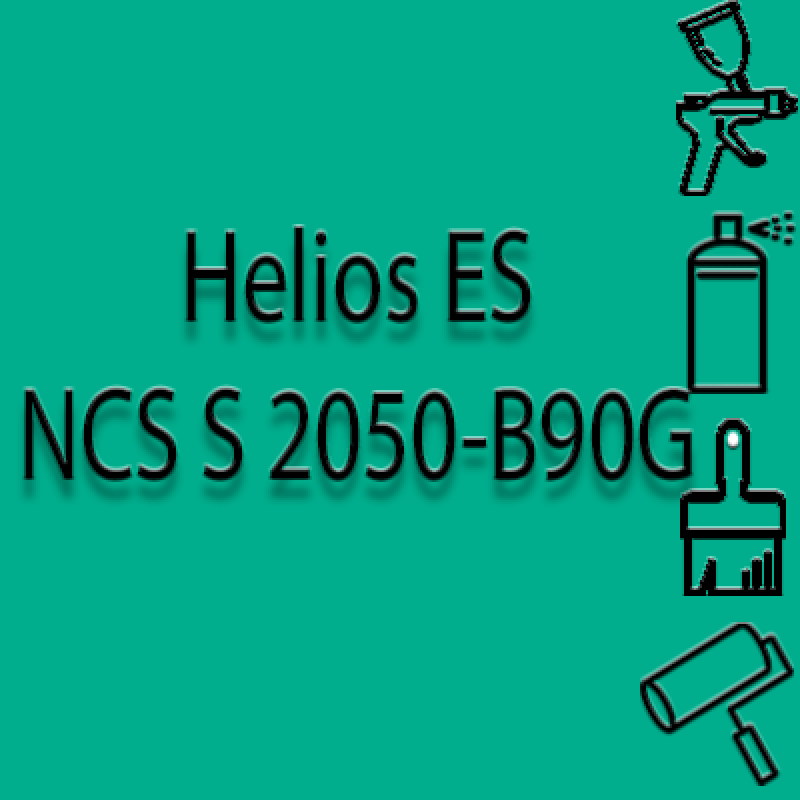 NCS S 2050-B90G глянцева 1К швидкосохнуча антикорозійна емаль Helios ES - 1л