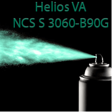 NCS S 3060-B90G аерозольна антикорозійна глянцева грунт-емаль (вініл-акрилова) HELIOS VA - 400м