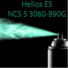 NCS S 3060-B90G аерозольна глянцева 1К швидкосохнуча антикорозійна емаль Helios ES - 400мл