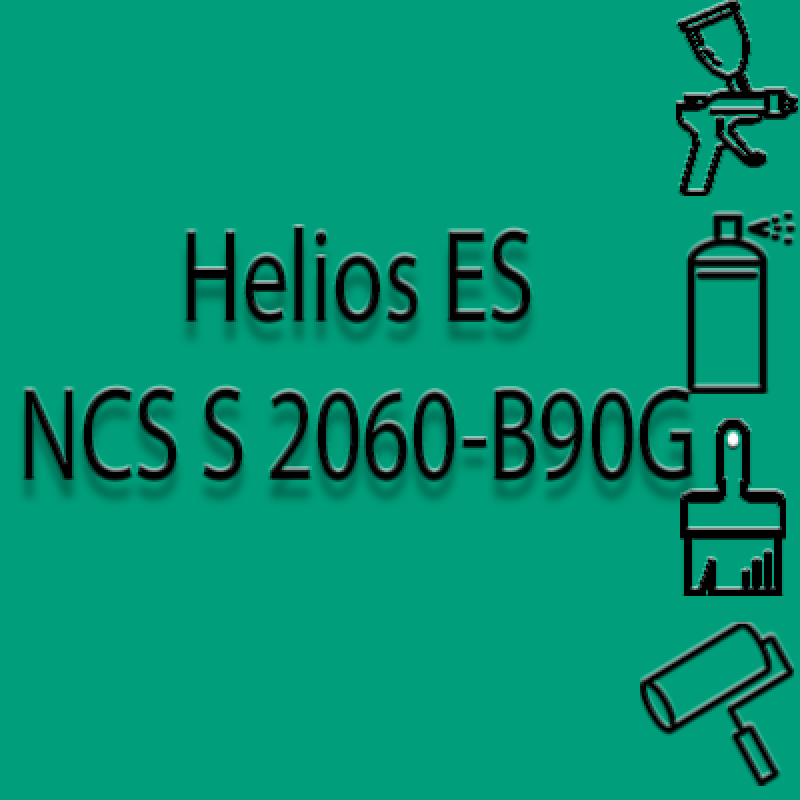 NCS S 2060-B90G глянцева 1К швидкосохнуча антикорозійна емаль Helios ES - 1л
