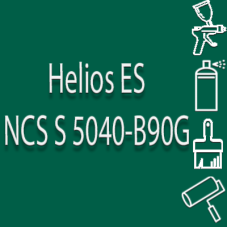 NCS S 5040-B90G глянцева 1К швидкосохнуча антикорозійна емаль Helios ES - 1л