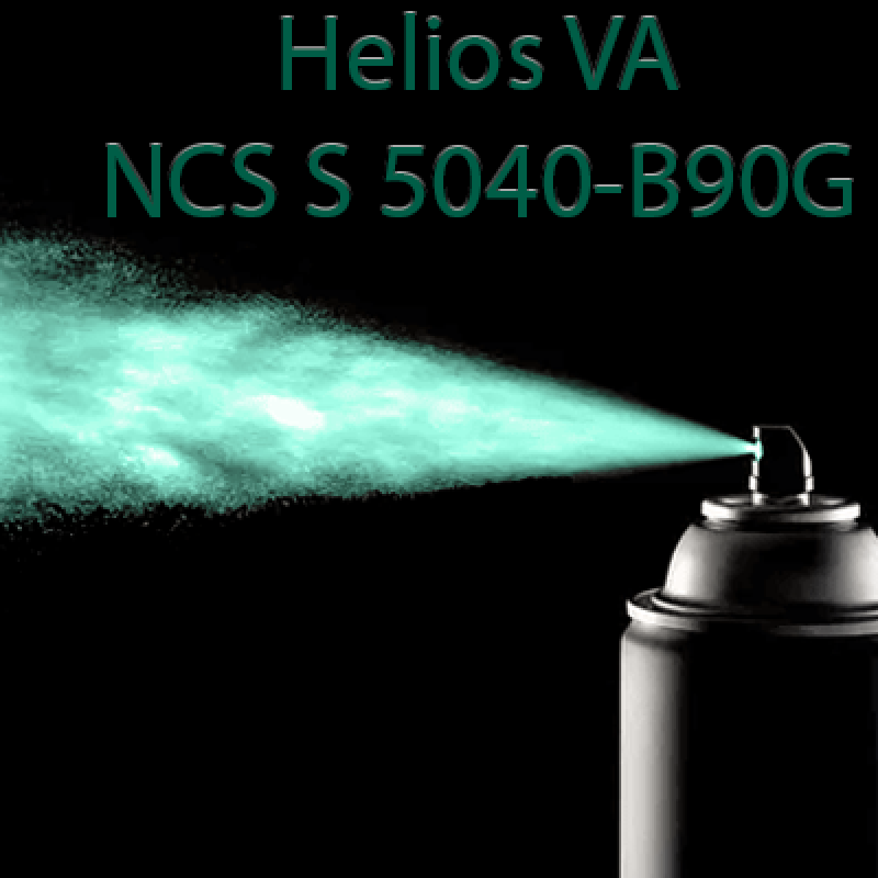 NCS S 5040-B90G аерозольна антикорозійна глянцева грунт-емаль (вініл-акрилова) HELIOS VA - 400м