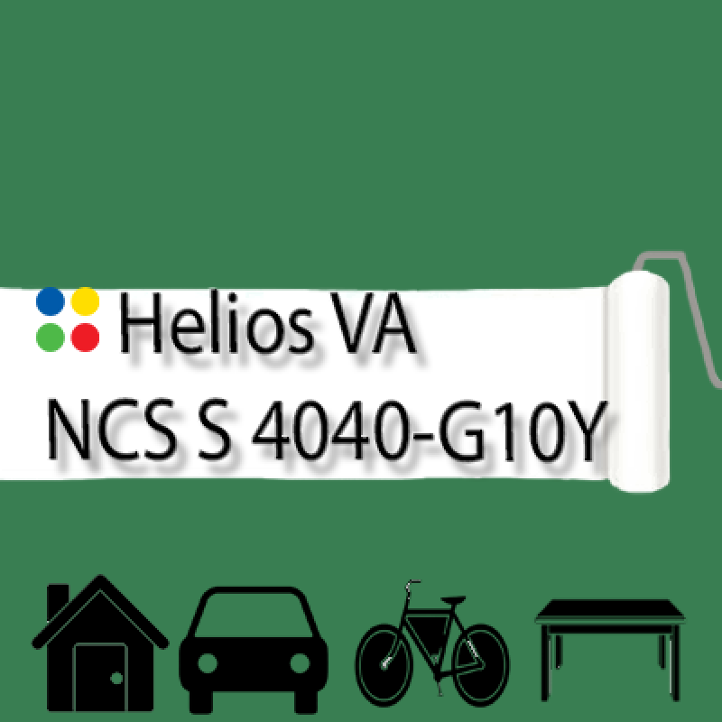NCS S 4040-G10Y антикорозійна глянцева грунт-емаль (вініл-акрилова) HELIOS VA - 1л