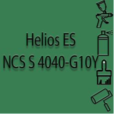 NCS S 4040-G10Y глянцева 1К швидкосохнуча антикорозійна емаль Helios ES - 1л