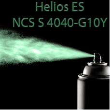 NCS S 4040-G10Y аерозольна глянцева 1К швидкосохнуча антикорозійна емаль Helios ES - 400мл