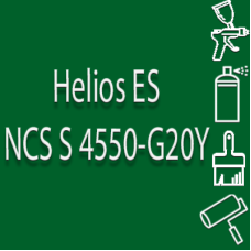 NCS S 4550-G20Y глянцева 1К швидкосохнуча антикорозійна емаль Helios ES - 1л