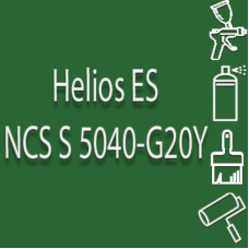 NCS S 5040-G20Y глянцева 1К швидкосохнуча антикорозійна емаль Helios ES - 1л
