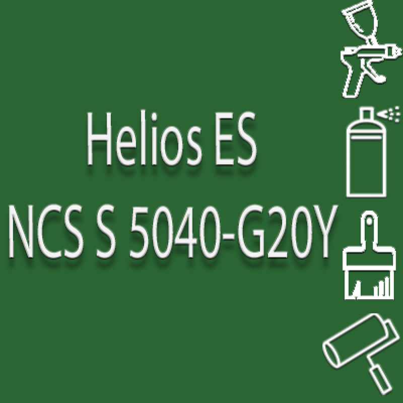 NCS S 5040-G20Y глянцева 1К швидкосохнуча антикорозійна емаль Helios ES - 1л