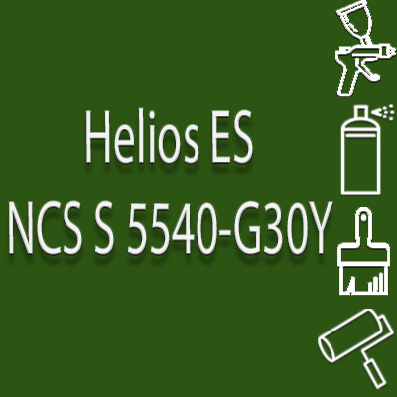 NCS S 5540-G30Y глянцева 1К швидкосохнуча антикорозійна емаль Helios ES - 1л