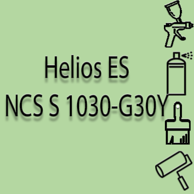 NCS S 1030-G30Y глянцева 1К швидкосохнуча антикорозійна емаль Helios ES - 1л NCS S 1030-G30Y глянцева 1К швидкосохнуча антикорозійна емаль Helios ES - 1л