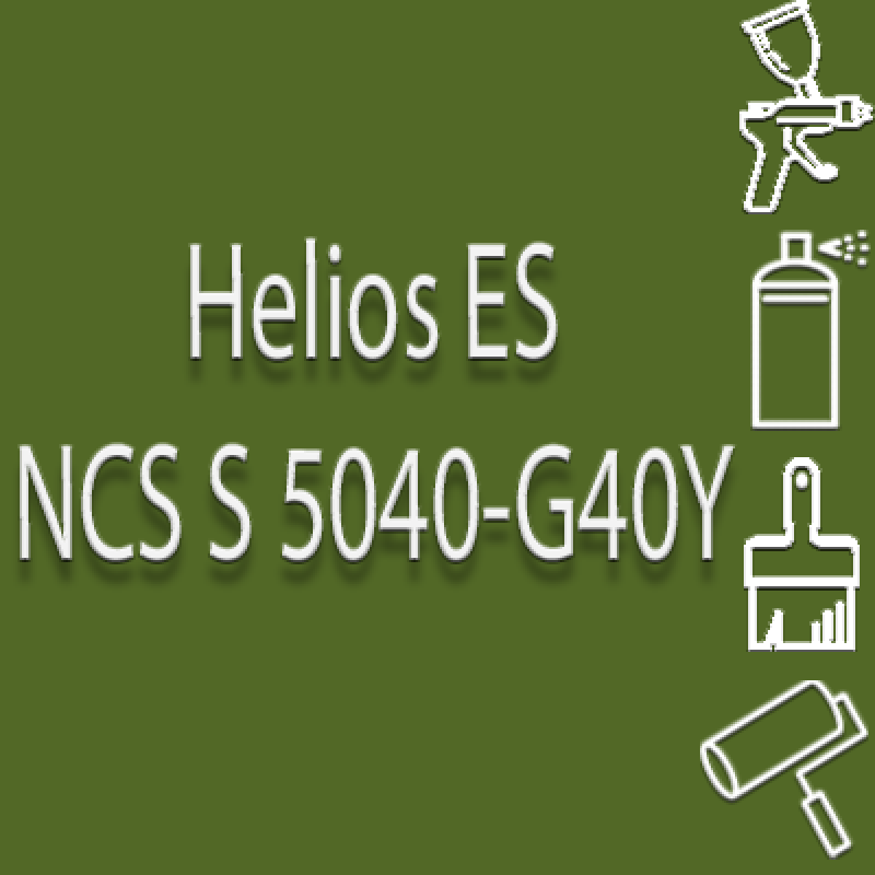 NCS S 5040-G40Y глянцева 1К швидкосохнуча антикорозійна емаль Helios ES - 1л NCS S 5040-G40Y глянцева 1К швидкосохнуча антикорозійна емаль Helios ES - 1л
