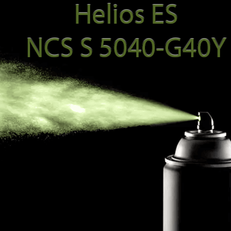 NCS S 5040-G40Y аерозольна глянцева 1К швидкосохнуча антикорозійна емаль Helios ES - 400мл NCS S 5040-G40Y аерозольна глянцева 1К швидкосохнуча антикорозійна емаль Helios ES - 400мл