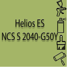 NCS S 2040-G50Y глянцева 1К швидкосохнуча антикорозійна емаль Helios ES - 1л