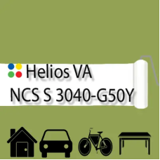NCS S 3040-G50Y антикорозійна глянцева грунт-емаль (вініл-акрилова) HELIOS VA - 1л