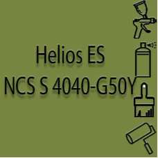NCS S 4040-G50Y глянцева 1К швидкосохнуча антикорозійна емаль Helios ES - 1л