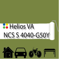 NCS S 4040-G50Y антикорозійна глянцева грунт-емаль (вініл-акрилова) HELIOS VA - 1л