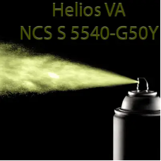 NCS S 5540-G50Y аерозольна антикорозійна глянцева грунт-емаль (вініл-акрилова) HELIOS VA - 400м