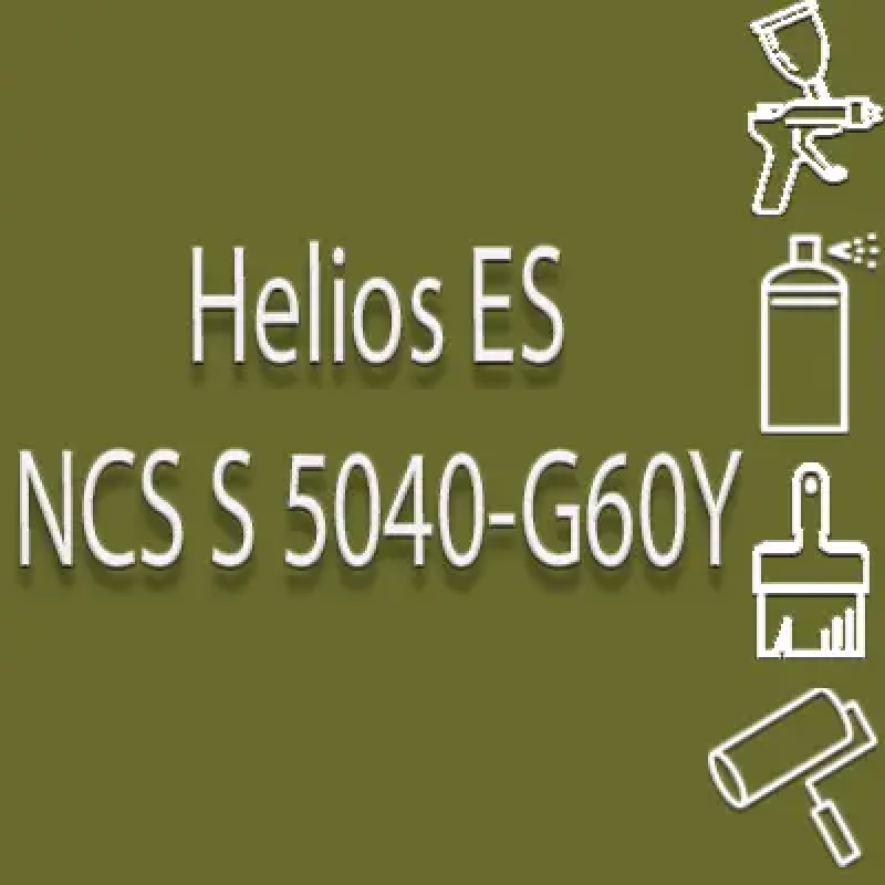 NCS S 5040-G60Y глянцева 1К швидкосохнуча антикорозійна емаль Helios ES - 1л