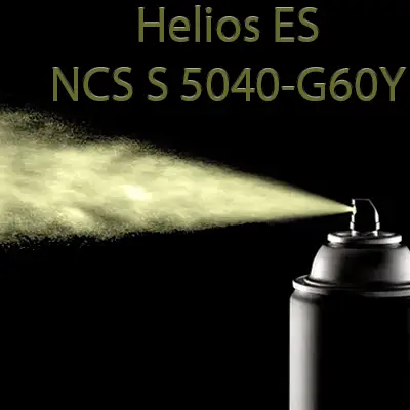 NCS S 5040-G60Y аерозольна глянцева 1К швидкосохнуча антикорозійна емаль Helios ES - 400мл NCS S 5040-G60Y аерозольна глянцева 1К швидкосохнуча антикорозійна емаль Helios ES - 400мл