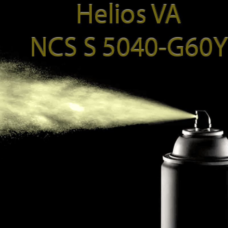 NCS S 5040-G60Y аерозольна антикорозійна глянцева грунт-емаль (вініл-акрилова) HELIOS VA - 400м