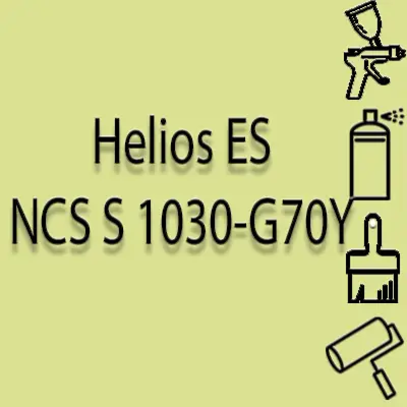 NCS S 1030-G70Y глянцева 1К швидкосохнуча антикорозійна емаль Helios ES - 1л NCS S 1030-G70Y глянцева 1К швидкосохнуча антикорозійна емаль Helios ES - 1л
