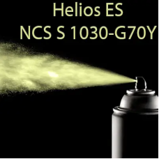 NCS S 1030-G70Y аерозольна глянцева 1К швидкосохнуча антикорозійна емаль Helios ES - 400мл