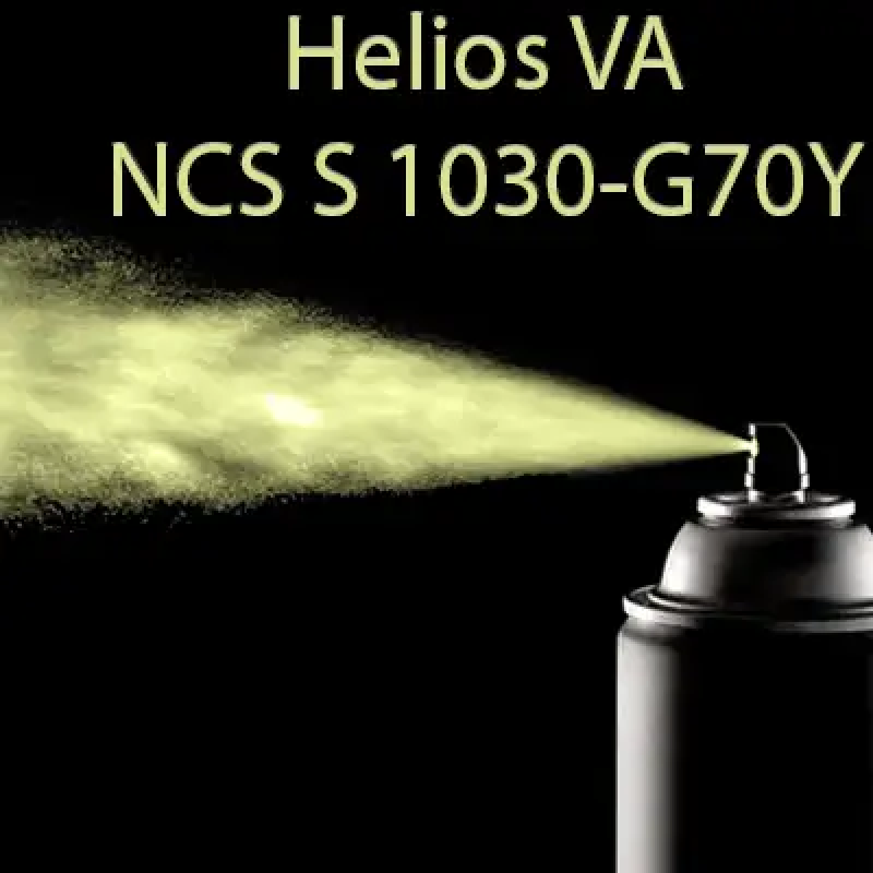 NCS S 1030-G70Y аерозольна антикорозійна глянцева грунт-емаль (вініл-акрилова) HELIOS VA - 400м