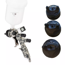 Краскопульт ANI SKULL TMD1 (ТРИ В ОДНОМУ: WB - CLEAR - HVLP) - дюза 1,3 мм (Італія)
